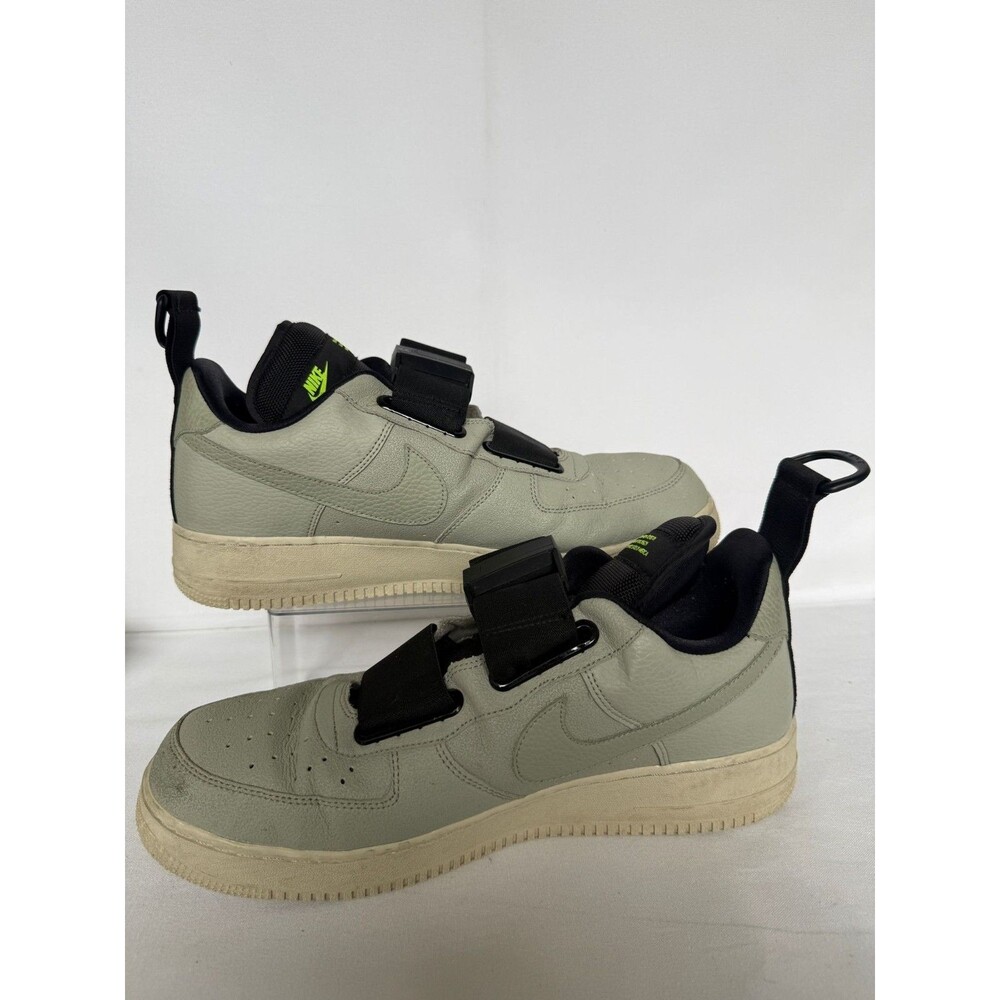 Nike Air Force 1 Utility Low Gray Volt Men’s Size 13 Sneakers